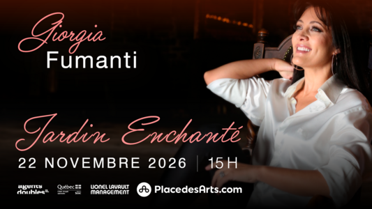 2 billets pour Giorgia Fumanti Jardins enchanté à la Cinquième Salle - Agents doubles